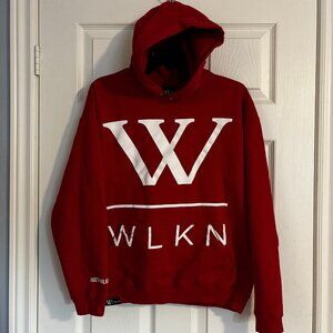 Wlkn Red Hoodie - Mens M (Fits Small)